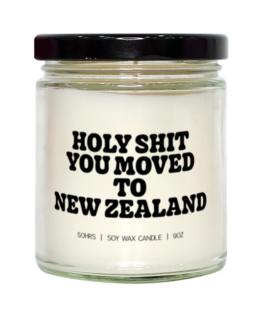 Moving to New Zealand New House from Real Estate Agent Closing Home Candle, Gifts, Home Office Decor, Unique Gag Idea, Him Her