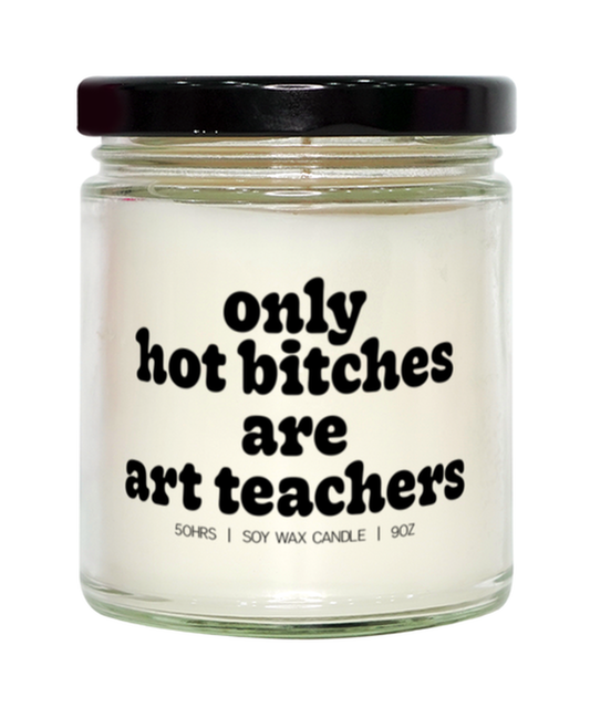 Art teacher Graduation Candle, Gifts, Home Office Decor, Unique Gag Idea, Him Her