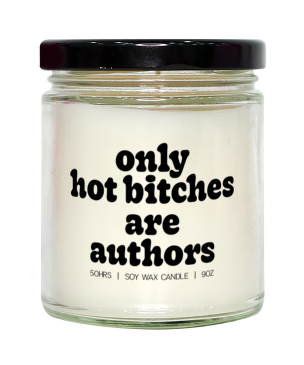 Author Writer New Book Candle, Gifts, Home Office Decor, Unique Gag Idea, Him Her