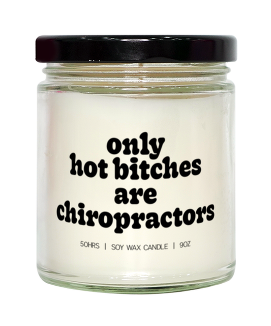 Chiropractor Chiropractic Candle, Gifts, Home Office Decor, Unique Gag Idea, Him Her