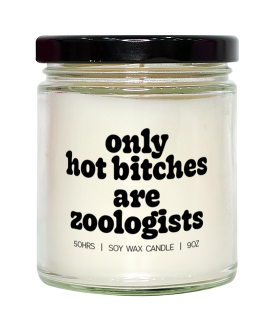 Zoology Zoologist Graduation Candle, Gifts, Home Office Decor, Unique Gag Idea, Him Her