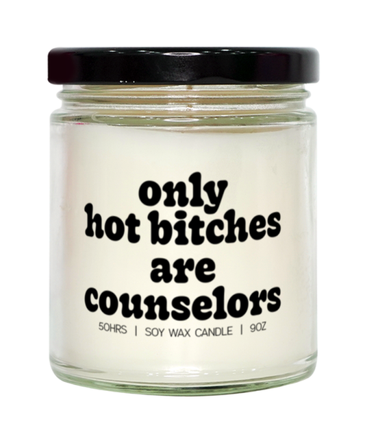 Counselor Counseling Graduation Candle, Gifts, Home Office Decor, Unique Gag Idea, Him Her