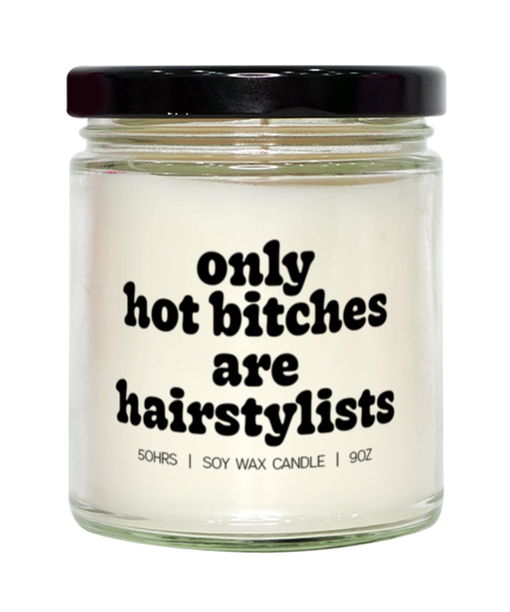 Hairstylist Graduation Candle, Gifts, Home Office Decor, Unique Gag Idea, Him Her