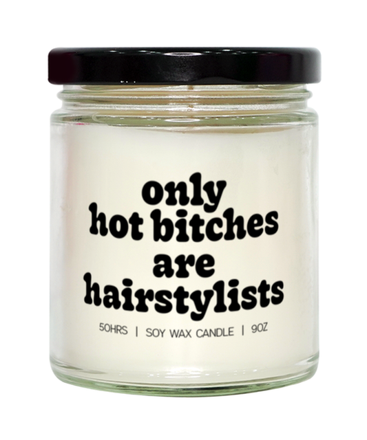 Hairstylist Graduation Candle, Gifts, Home Office Decor, Unique Gag Idea, Him Her