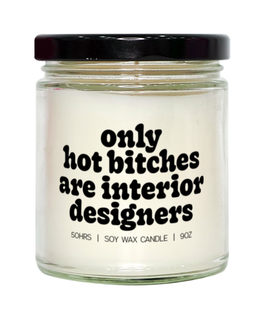 Interior designer Graduation Candle, Gifts, Home Office Decor, Unique Gag Idea, Him Her