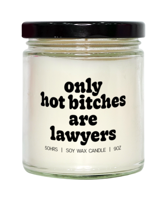 Lawyer Law School Student Graduation Candle, Gifts, Home Office Decor, Unique Gag Idea, Him Her