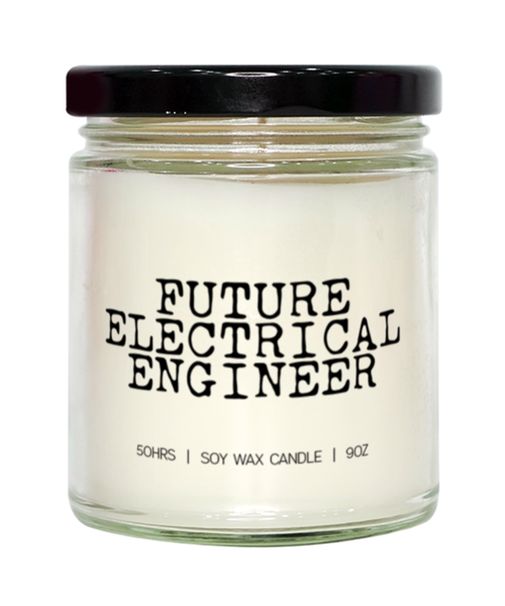 Electrical engineer Future Student Candle, Gifts, Home Office Decor, Unique Gag Idea, Him Her