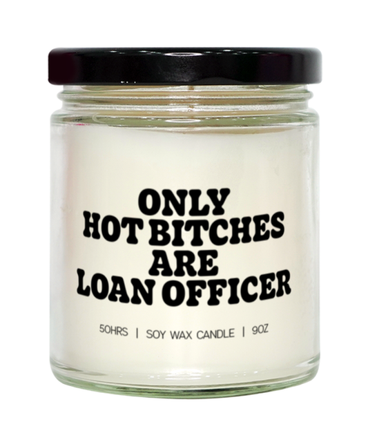 Loan officer Graduation Candle, Gifts, Home Office Decor, Unique Gag Idea, Him Her