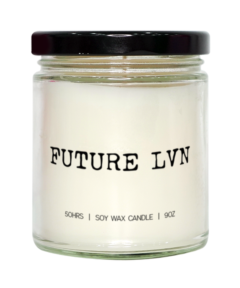 lvn Future Student Graduation Candle, Gifts, Home Office Decor, Unique Gag Idea, Him Her