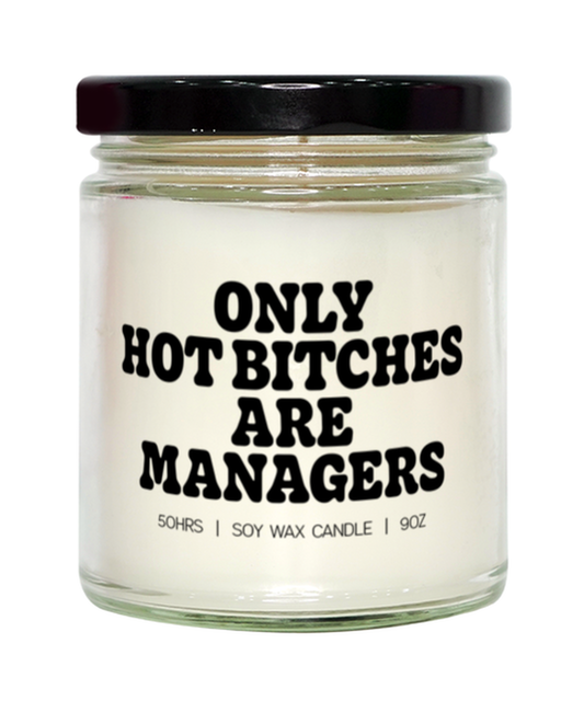 Manager Candle, Gifts, Home Office Decor, Unique Gag Idea, Him Her