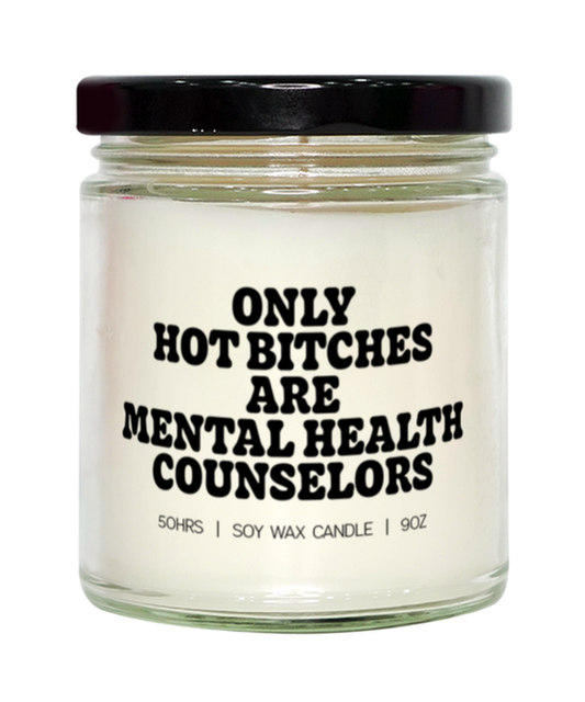 Mental health counselor Graduation Candle, Gifts, Home Office Decor, Unique Gag Idea, Him Her