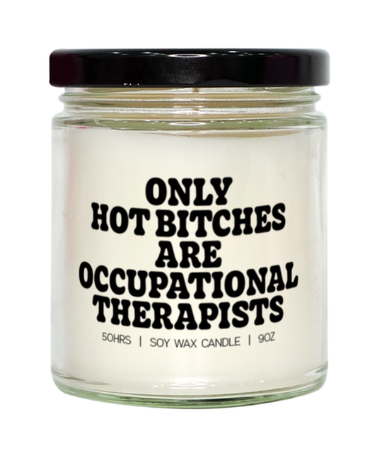 Occupational therapist OT Graduation Candle, Gifts, Home Office Decor, Unique Gag Idea, Him Her