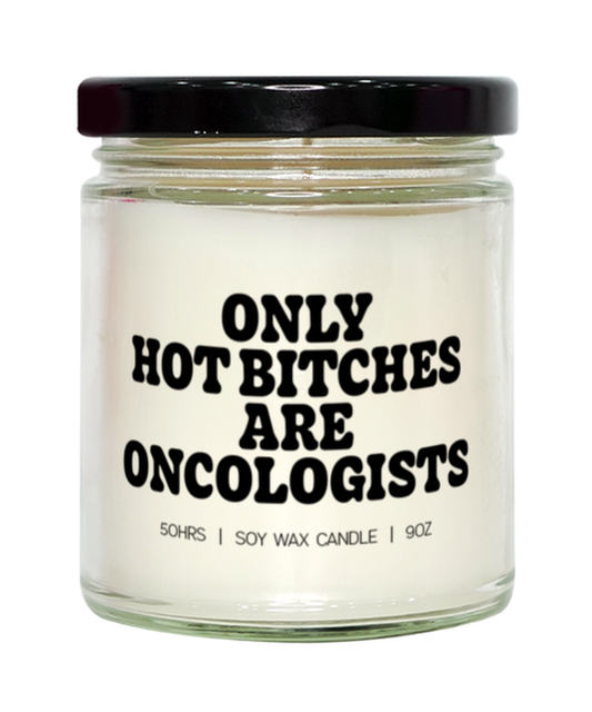 Oncology Oncologist Graduation Candle, Gifts, Home Office Decor, Unique Gag Idea, Him Her