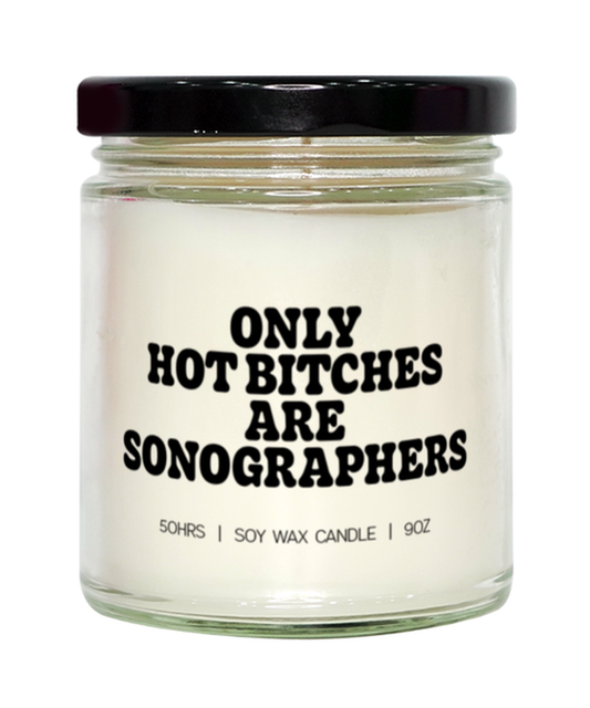 Sonographer Sonography Graduation Candle, Gifts, Home Office Decor, Unique Gag Idea, Him Her