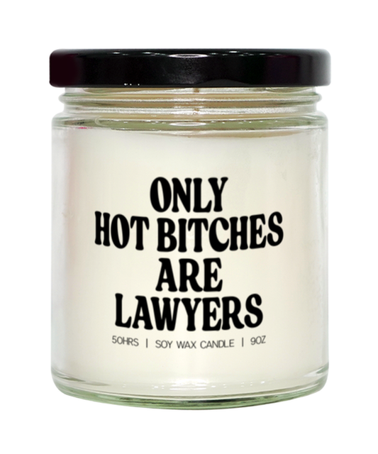 Lawyer Law School Bar Exam Graduation Candle, Gifts, Home Office Decor, Unique Gag Idea, Him Her