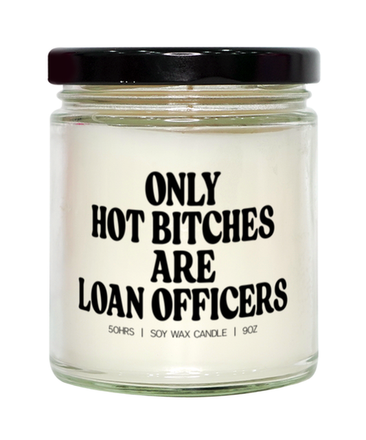 Loan officer Graduation Candle, Gifts, Home Office Decor, Unique Gag Idea, Him Her