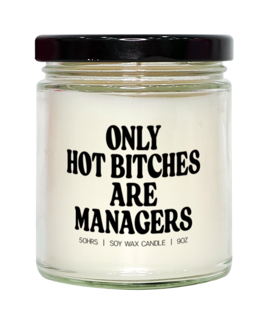 Manager Candle, Gifts, Home Office Decor, Unique Gag Idea, Him Her