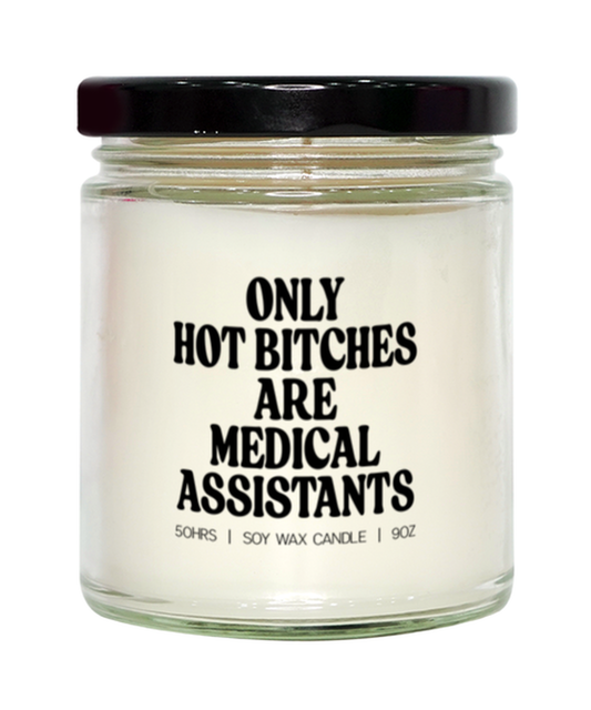 Medical assistant Graduation Candle, Gifts, Home Office Decor, Unique Gag Idea, Him Her