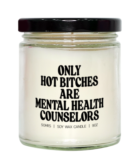 Mental health counselor Graduation Candle, Gifts, Home Office Decor, Unique Gag Idea, Him Her