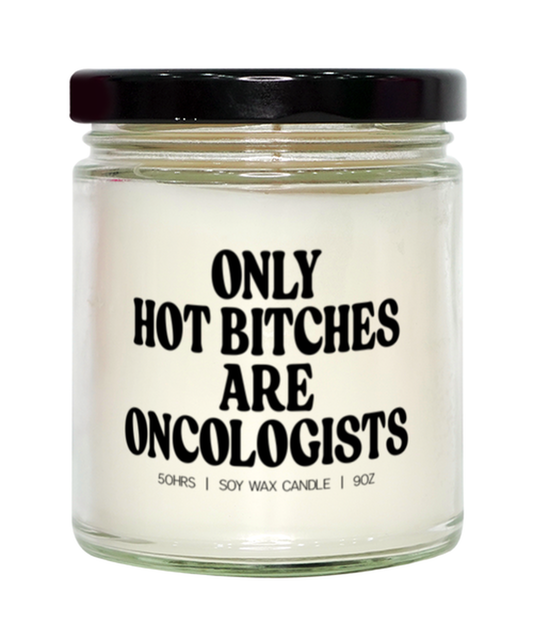 Oncology Oncologist Graduation Candle, Gifts, Home Office Decor, Unique Gag Idea, Him Her