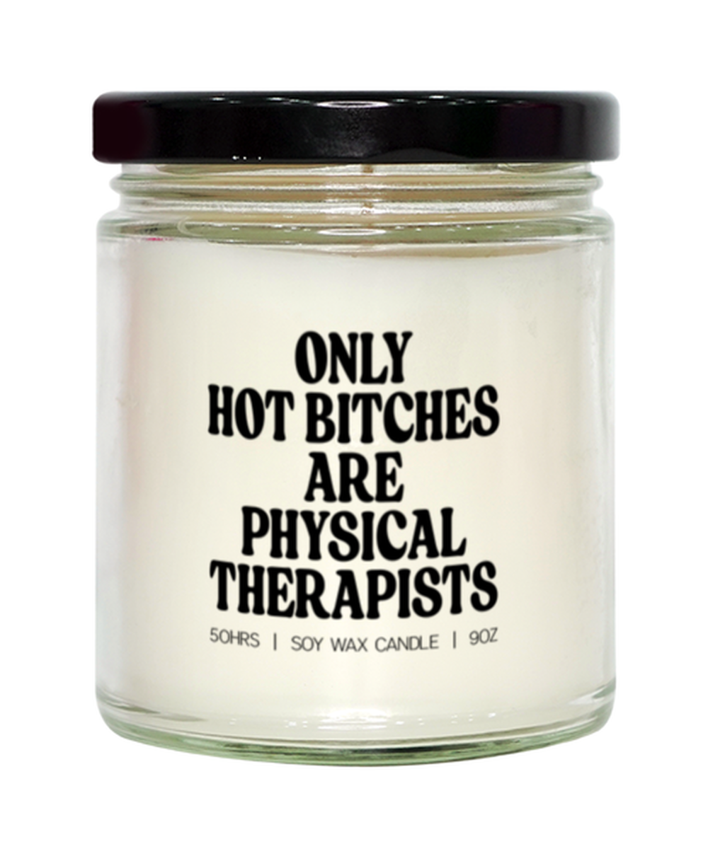 Physical therapist PT Graduation Candle, Gifts, Home Office Decor, Unique Gag Idea, Him Her