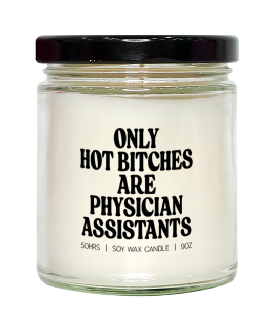 Physician assistant PA Graduation Candle, Gifts, Home Office Decor, Unique Gag Idea, Him Her