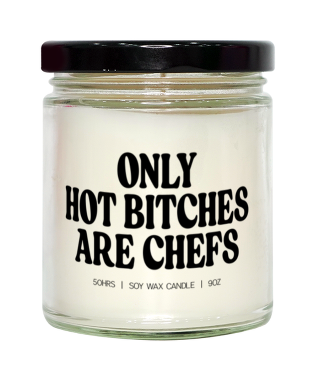 Chef Culinary School Graduation Candle, Gifts, Home Office Decor, Unique Gag Idea, Him Her