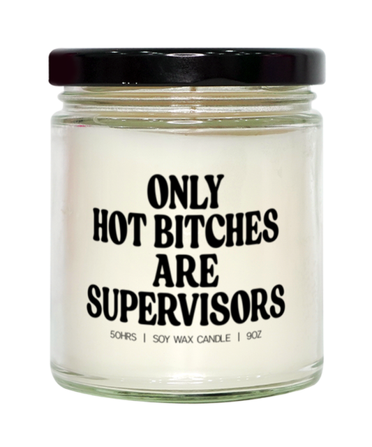 Supervisor Candle, Gifts, Home Office Decor, Unique Gag Idea, Him Her