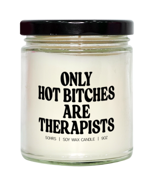 Therapist Graduation Therapy Candle, Gifts, Home Office Decor, Unique Gag Idea, Him Her