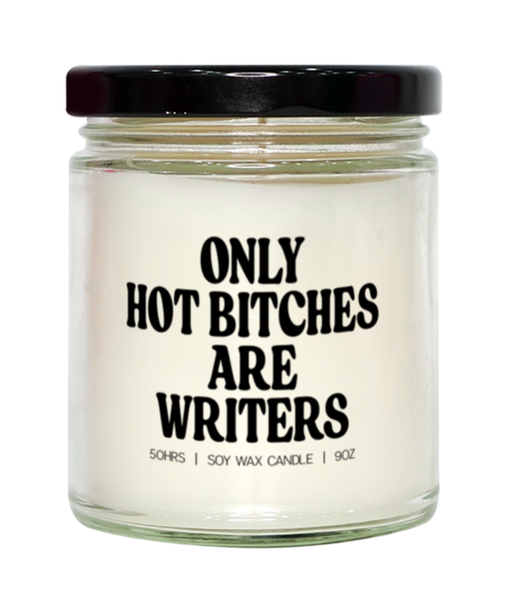 Writer Author New Book Candle, Gifts, Home Office Decor, Unique Gag Idea, Him Her