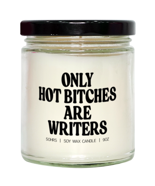 Writer Author New Book Candle, Gifts, Home Office Decor, Unique Gag Idea, Him Her