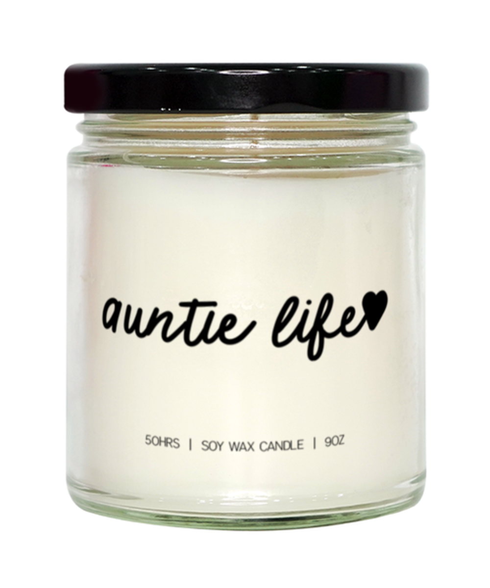 Auntie Life Sister Best Friend Candle, Gifts, Home Office Decor, Unique Gag Idea, Him Her