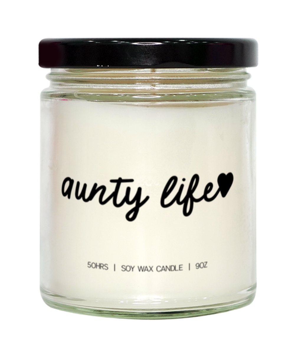 Aunty Life Sister Best Friend Candle, Gifts, Home Office Decor, Unique Gag Idea, Him Her