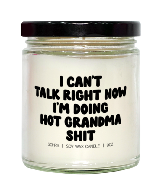 Grandma New Grandmother Mother's Day Mom Candle, Gifts, Home Office Decor, Unique Gag Idea, Him Her