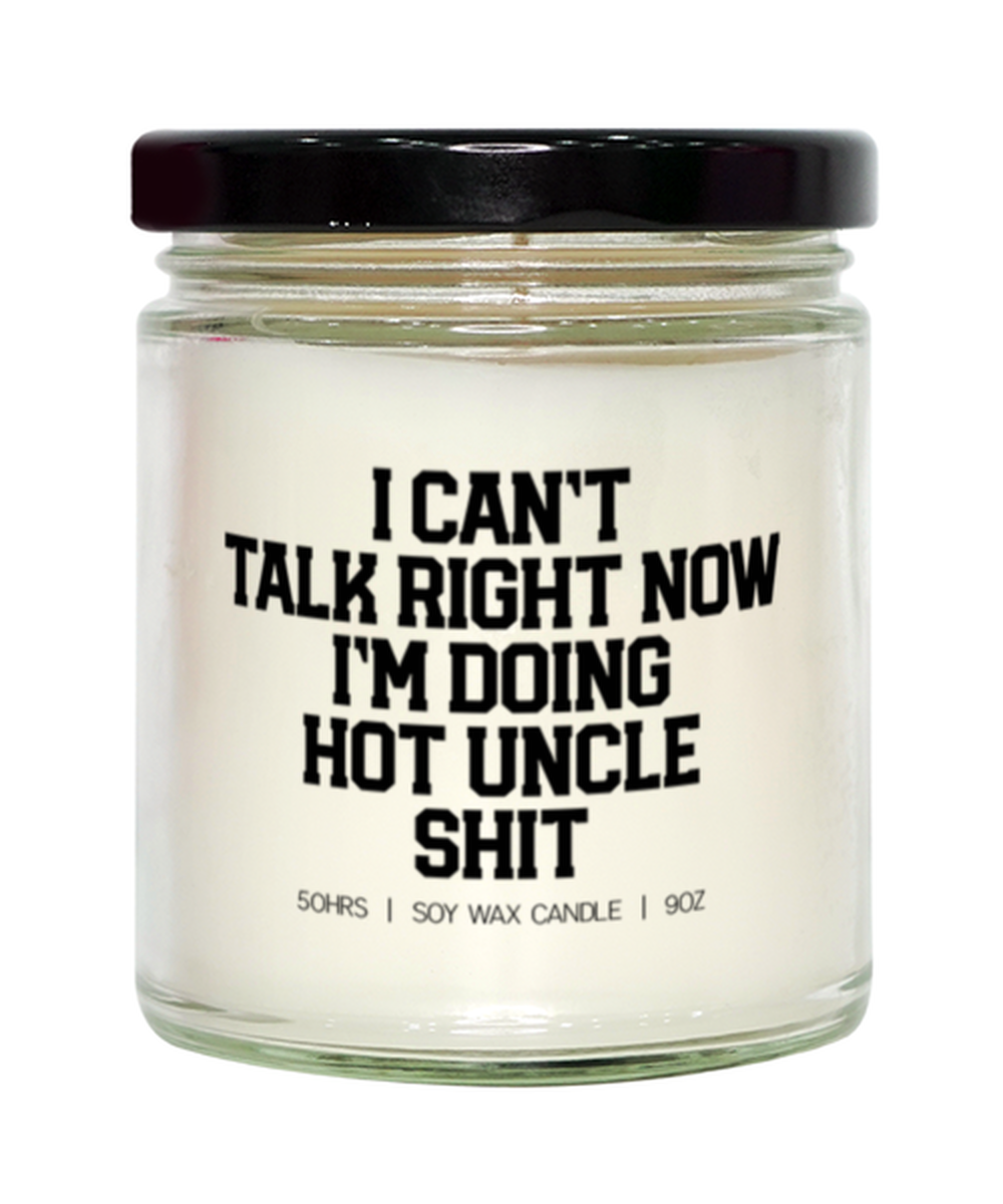 Uncle New Uncle Fathers Day Candle, Gifts, Home Office Decor, Unique Gag Idea, Him Her