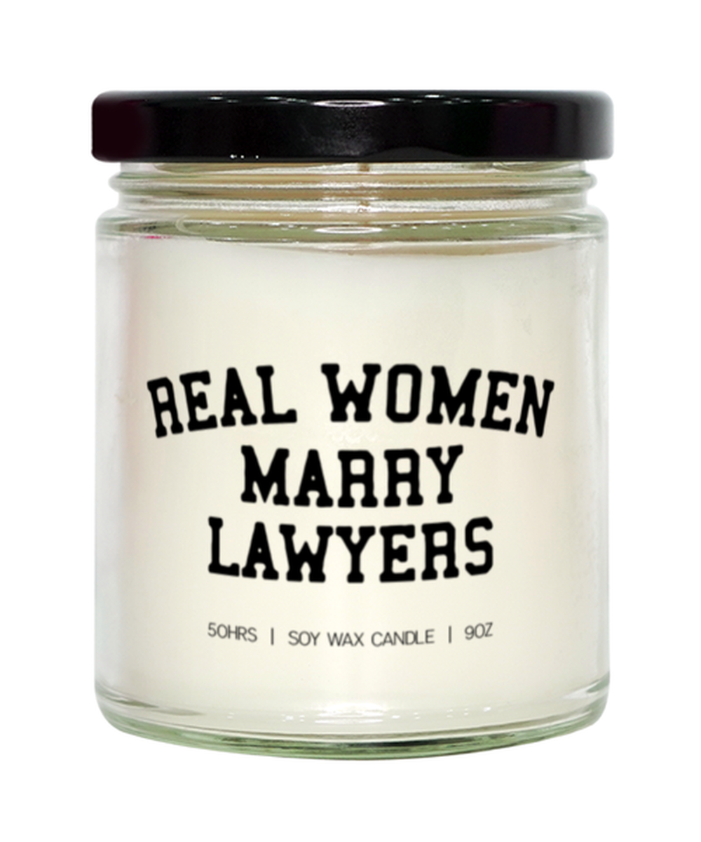 Lawyer Wife Husband Wedding Engagement Anniversary Candle, Gifts, Home Office Decor, Unique Gag Idea, Him Her