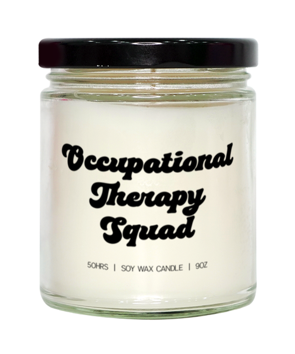 Occupational Therapist Therapy Graduation Candle, Gifts, Home Office Decor, Unique Gag Idea, Him Her