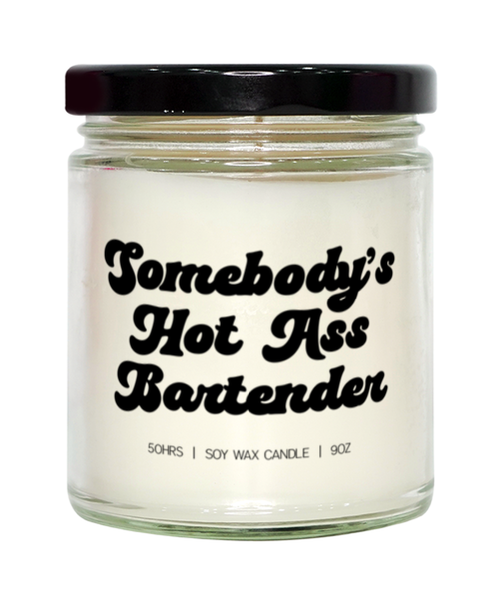 Bartender Candle, Gifts, Home Office Decor, Unique Gag Idea, Him Her