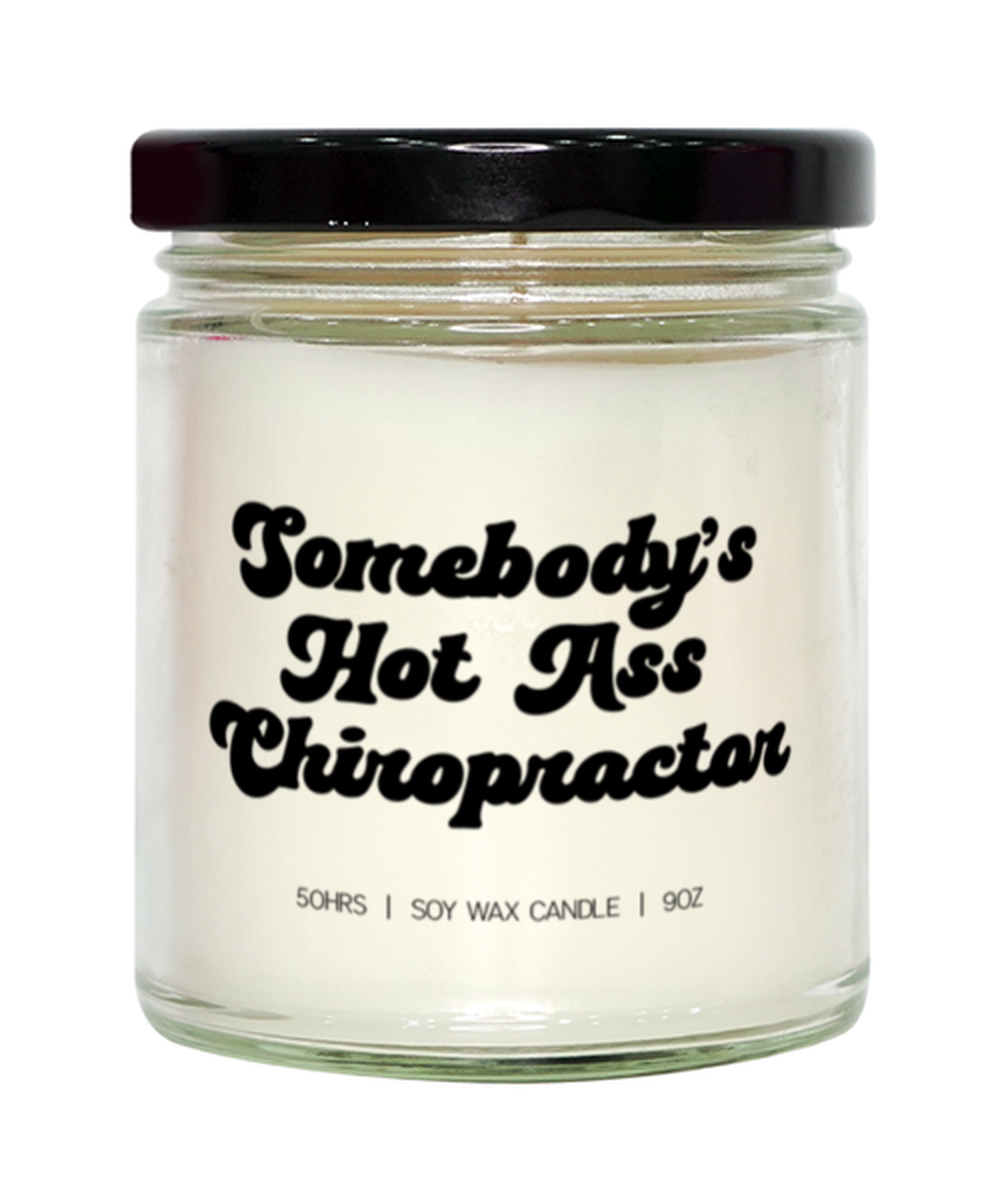 Chiropractor Graduation Candle, Gifts, Home Office Decor, Unique Gag Idea, Him Her