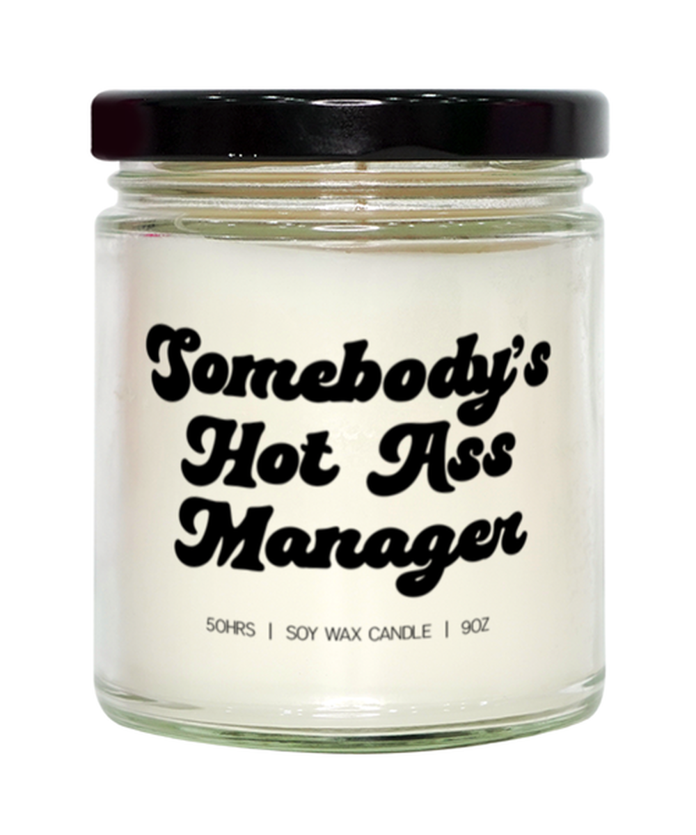 Manager Women Candle, Gifts, Home Office Decor, Unique Gag Idea, Him Her