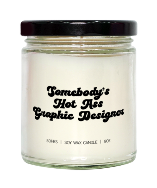 Graphic designer Candle, Gifts, Home Office Decor, Unique Gag Idea, Him Her