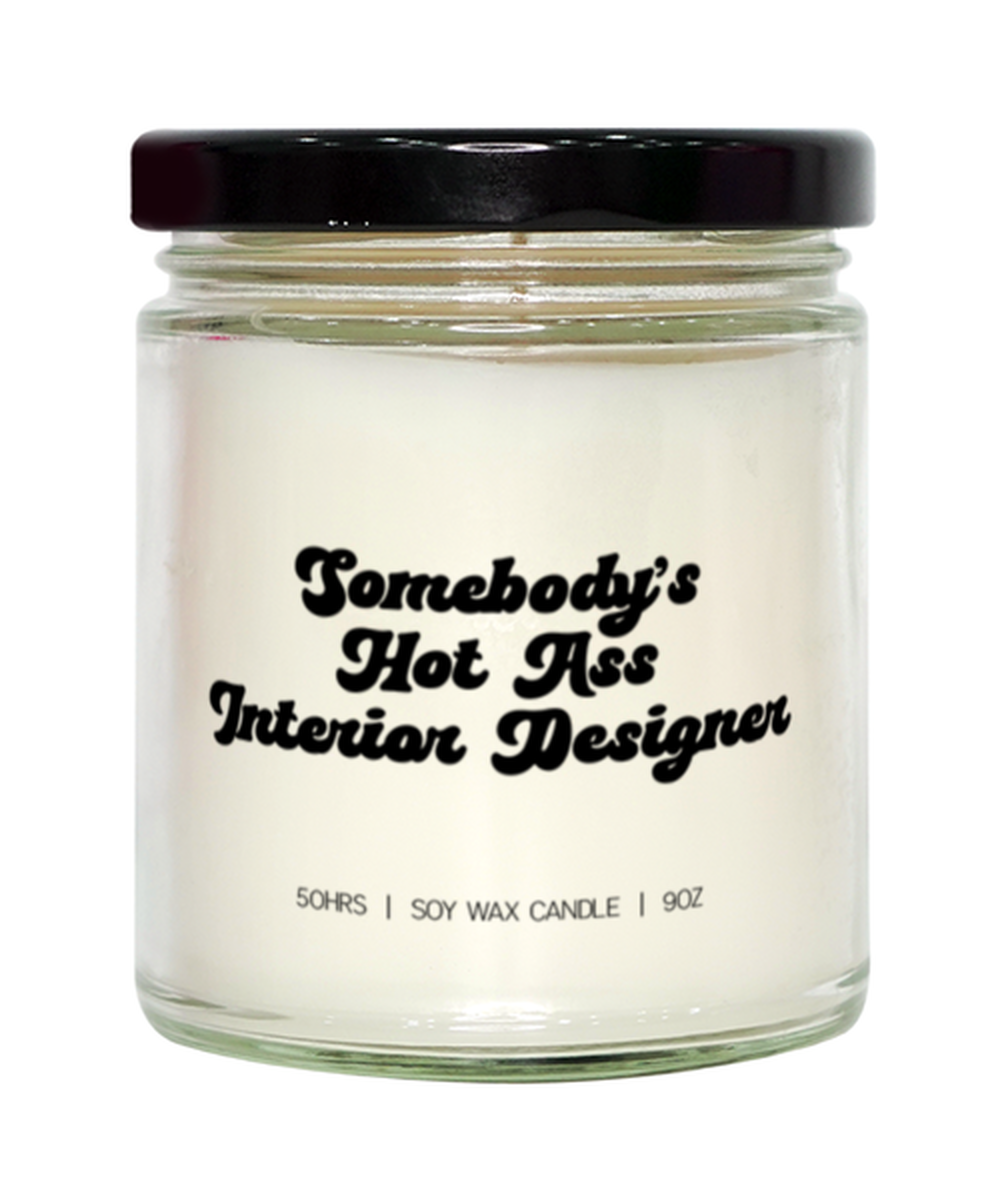 Interior designer Candle, Gifts, Home Office Decor, Unique Gag Idea, Him Her