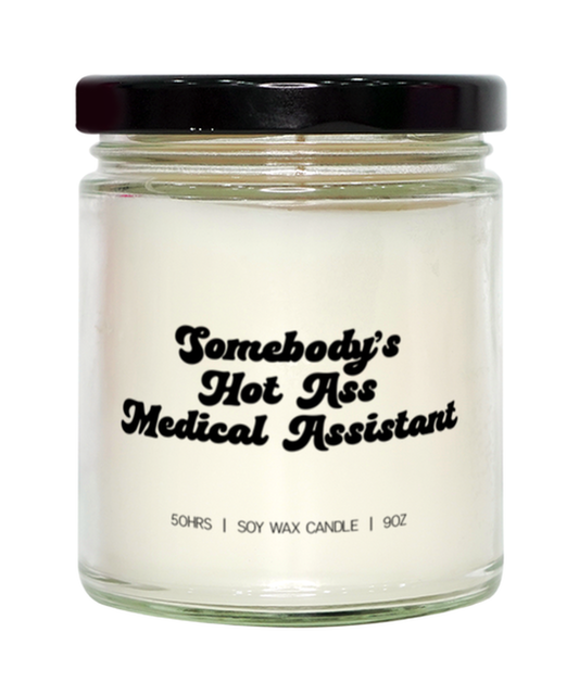 Medical assistant Graduation Candle, Gifts, Home Office Decor, Unique Gag Idea, Him Her