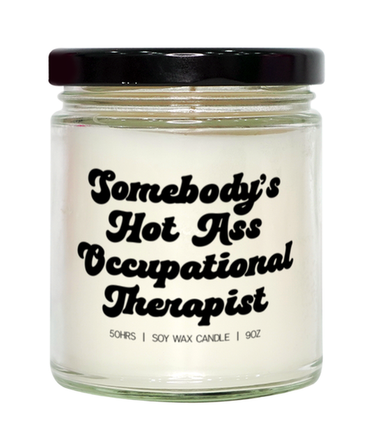 Occupational therapist OT Graduation Candle, Gifts, Home Office Decor, Unique Gag Idea, Him Her