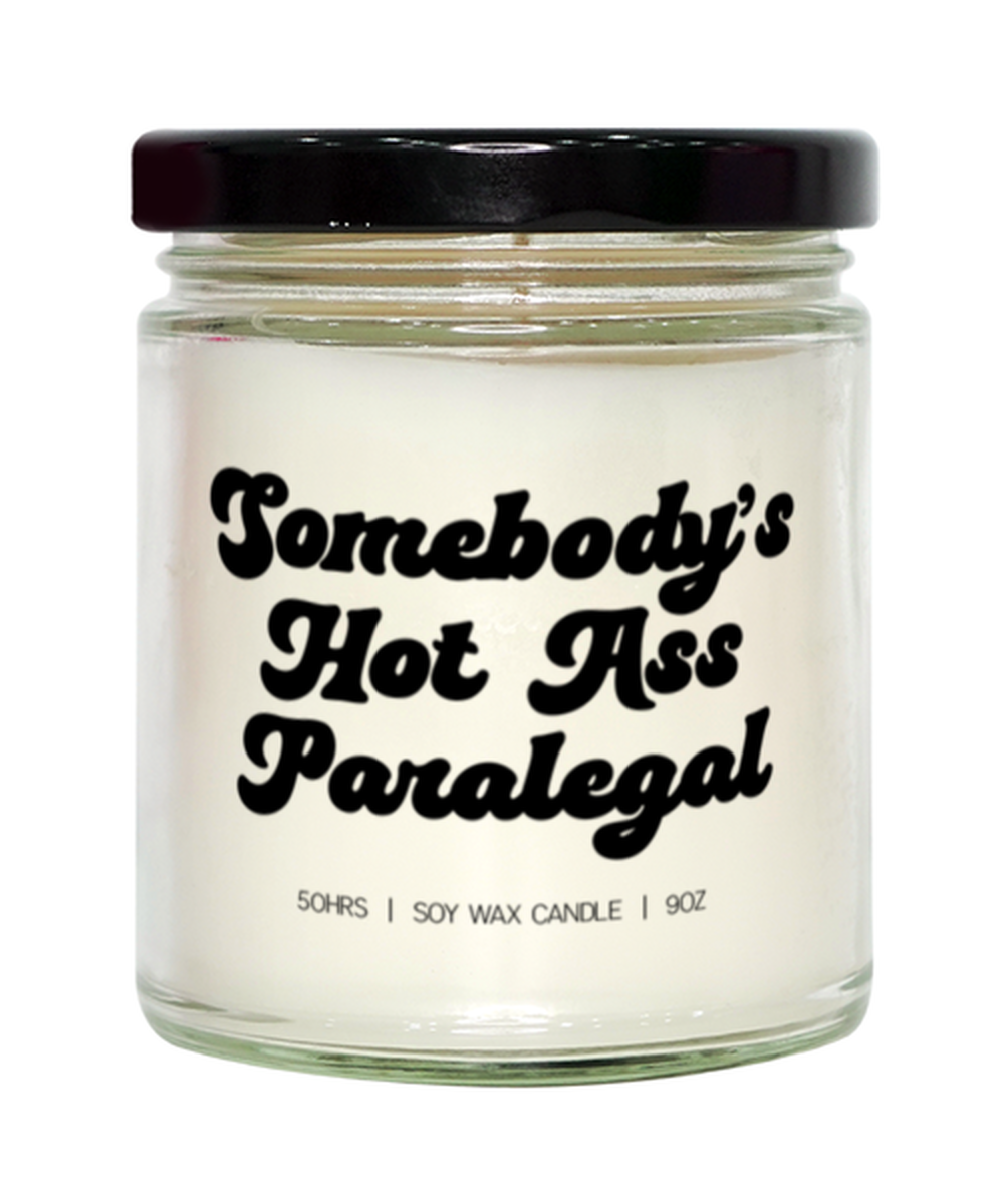 Paralegal Graduation Candle, Gifts, Home Office Decor, Unique Gag Idea, Him Her