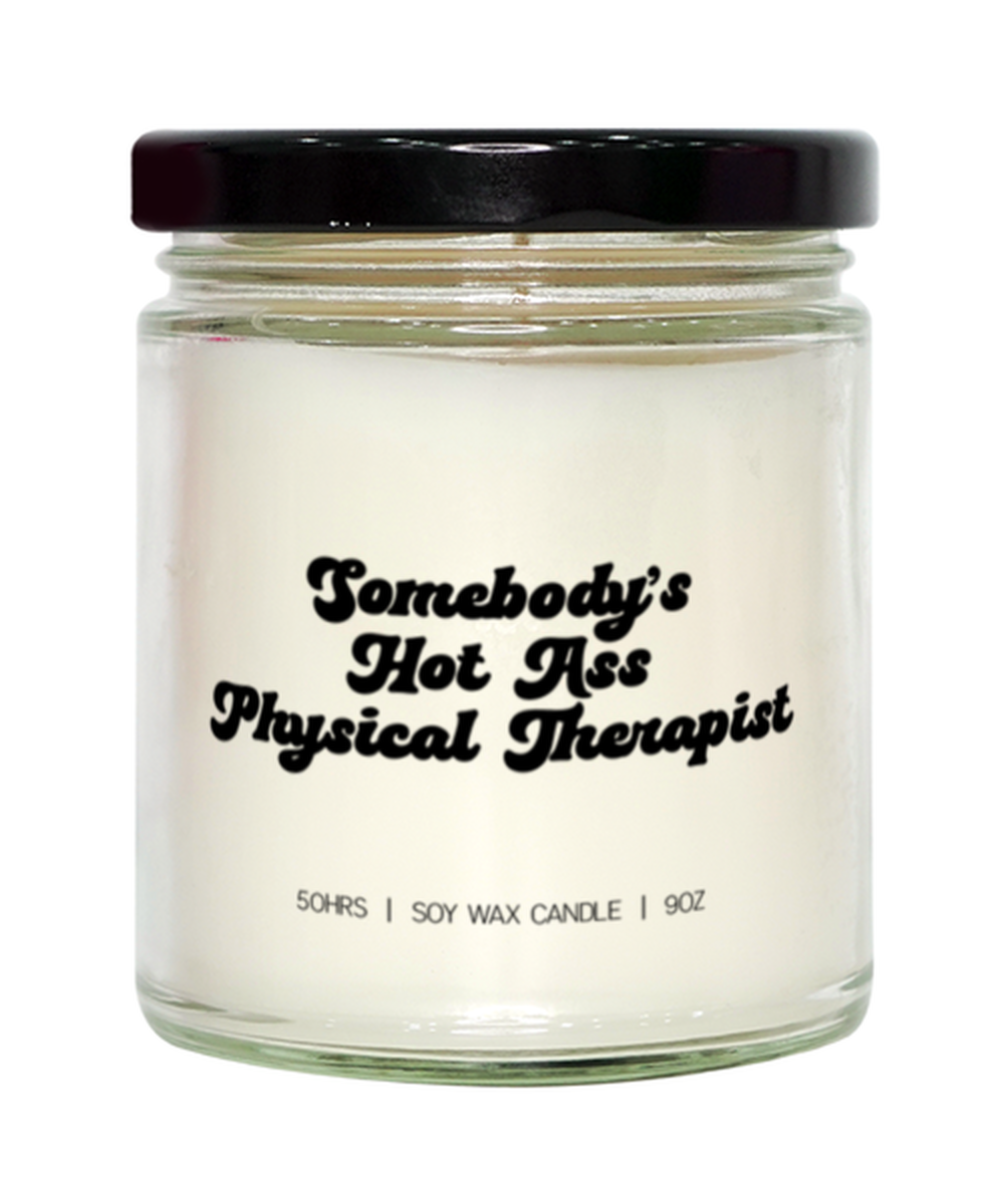 Physical therapist PT Graduation Candle, Gifts, Home Office Decor, Unique Gag Idea, Him Her