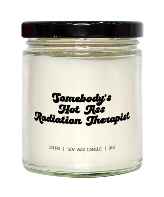 Radiation therapist Graduation Candle, Gifts, Home Office Decor, Unique Gag Idea, Him Her