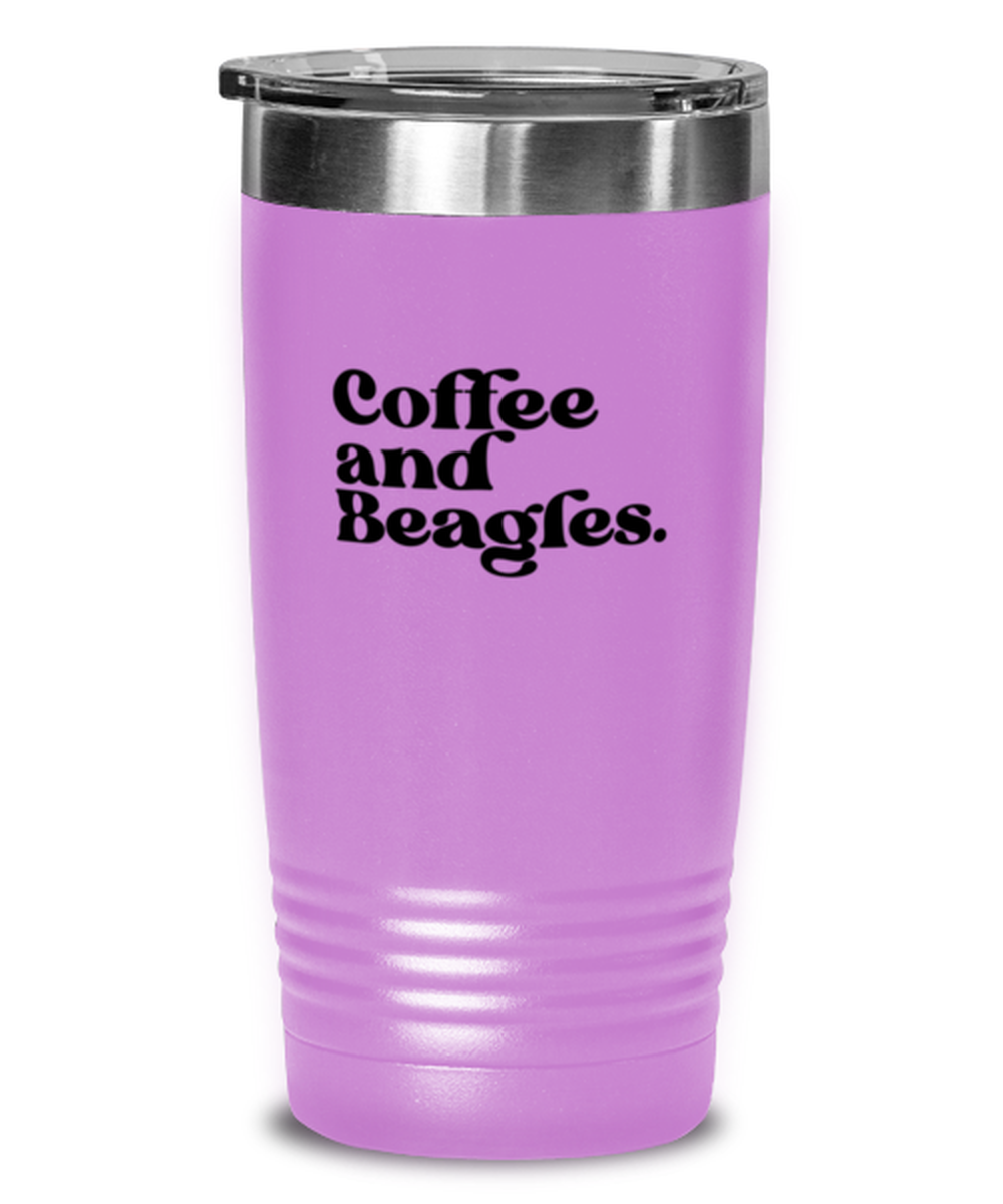 Beagle Lover 70s Retro Dog Owner Mom Dad Travel Mug, Gifts, Tumbler, Home Office Decor, Coffee Cup, Unique Gag Idea, Him Her