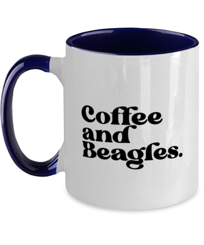 Beagle Lover 70s Retro Dog Owner Mom Dad Mug, Gifts, Home Office Decor, Coffee Cup, Unique Gag Idea, Him Her