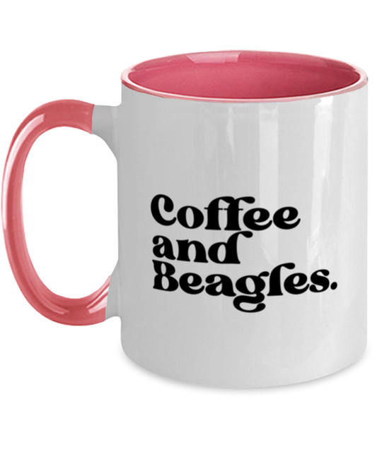 Beagle Lover 70s Retro Dog Owner Mom Dad Mug, Gifts, Home Office Decor, Coffee Cup, Unique Gag Idea, Him Her